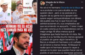 Familia da la espalda en redes sociales a Gerardo de la Maza