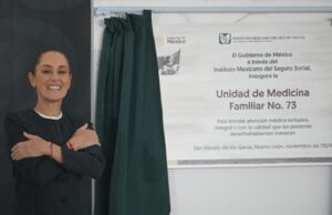 Inaugura Claudia Sheinbaum la UMF 73 del IMSS en San Nicolás