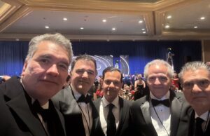 Acude Waldo Fernández al Hispanic Inaugural Ball