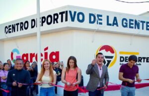 Manuel Guerra Cavazos inaugura el Centro Deportivo de la Gente