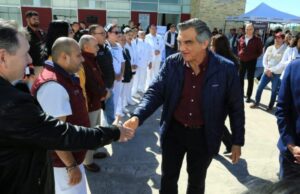 Evalúa Américo seguridad en Nuevo Laredo