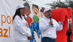 Realiza Sección 21 del SNTE Caminata por una Cultura de Paz