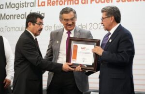 Ricardo Monreal expone conferencia sobre la reforma al Poder Judicial