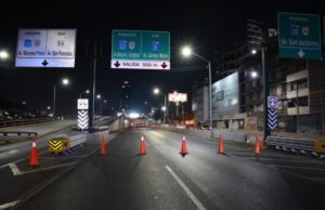 Interviene Servicios Públicos de Monterrey Complejo Vial Gonzalitos