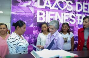 Fortalece María de Villarreal estrategia Lazos del Bienestar