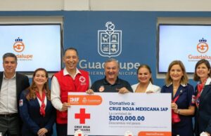 Colabora Guadalupe en colecta anual de la Cruz Roja