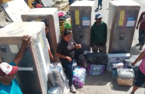 Apoya Escobedo a familias que perdieron todo en incendio