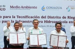 Suscriben modernización del campo tamaulipeco