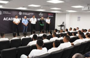 Suman 206 cadetes en Academia de Policía de Monterrey