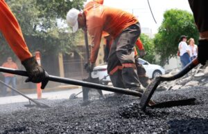 Intensifica Guadalupe labores de mantenimiento de carpeta asfáltica