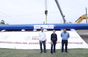 Presidenta Claudia Sheinbaum supervisó la construcción del nuevo acueducto de Ciudad Victoria