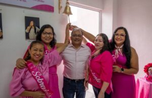 ‘Suenan’ en Casa en Rosa campanas de la vida